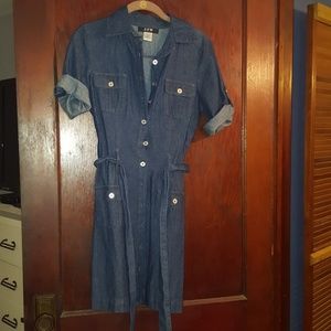 Denim dress